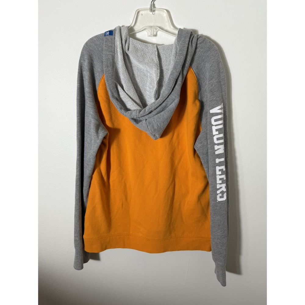 Vintage Adidas Tennessee Volunteers Hoodie Womens Small Orange Grey Pullover - Picture 2 of 3